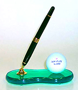 Acrylic Golf Ball Pen Holder